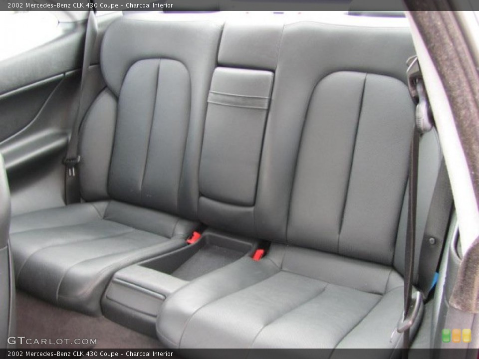 Charcoal Interior Photo for the 2002 Mercedes-Benz CLK 430 Coupe #38089587