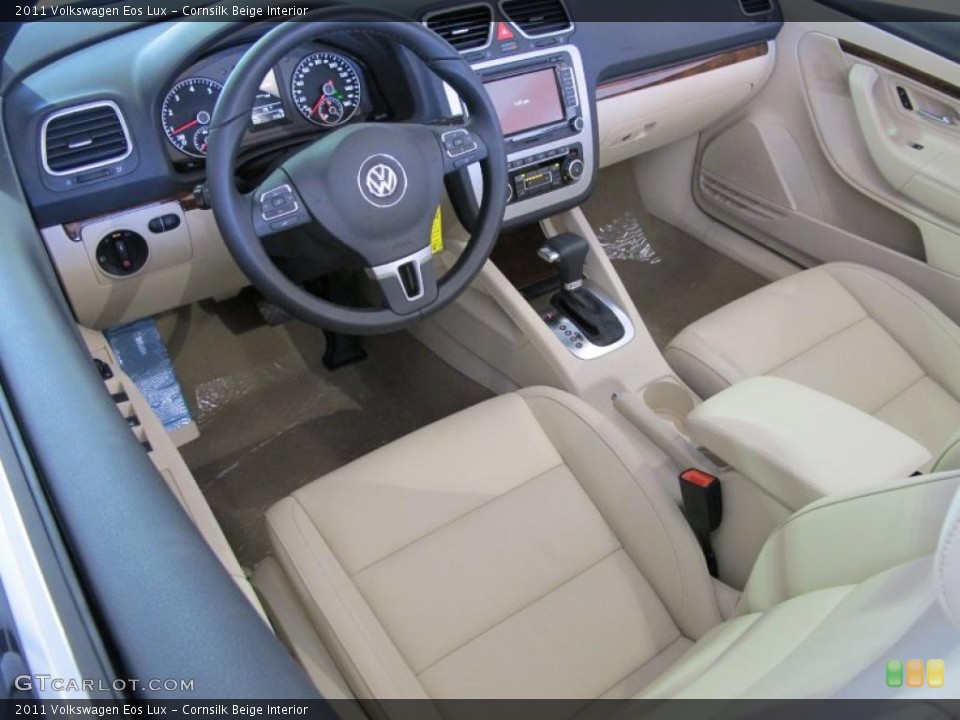 Cornsilk Beige Interior Photo for the 2011 Volkswagen Eos Lux #38089959