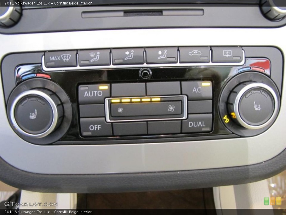 Cornsilk Beige Interior Controls for the 2011 Volkswagen Eos Lux #38090043