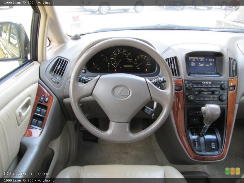 Ivory Interior Steering Wheel for the 1999 Lexus RX 300 #38090363