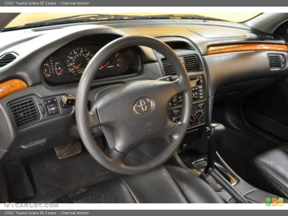 Charcoal Interior Photo for the 2002 Toyota Solara SE Coupe #38090579