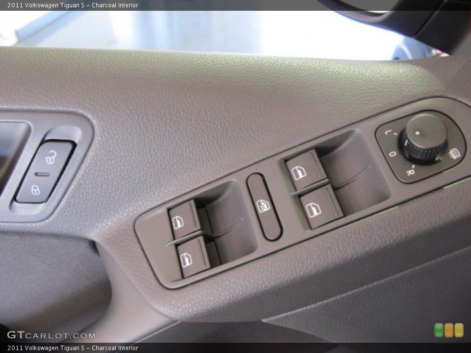 Charcoal Interior Controls for the 2011 Volkswagen Tiguan S #38090599
