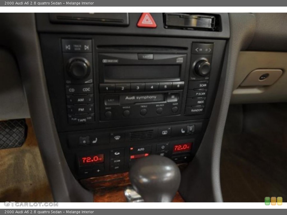 Melange Interior Controls for the 2000 Audi A6 2.8 quattro Sedan #38090907