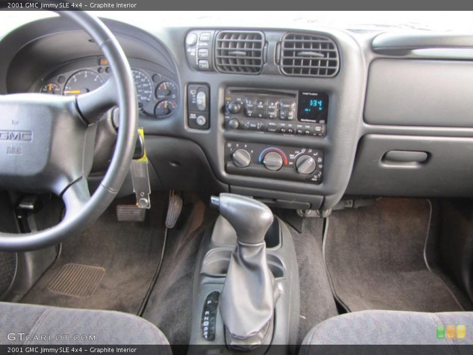 Graphite Interior Dashboard for the 2001 GMC Jimmy SLE 4x4 #38091131