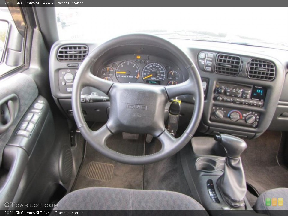Graphite Interior Dashboard for the 2001 GMC Jimmy SLE 4x4 #38091147