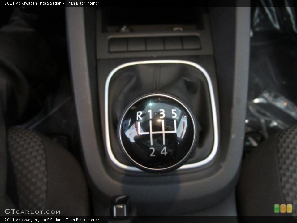 Titan Black Interior Transmission for the 2011 Volkswagen Jetta S Sedan #38091315