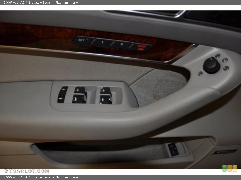 Platinum Interior Photo for the 2006 Audi A6 4.2 quattro Sedan #38091332