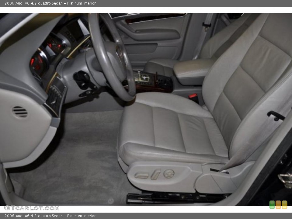 Platinum Interior Photo for the 2006 Audi A6 4.2 quattro Sedan #38091347
