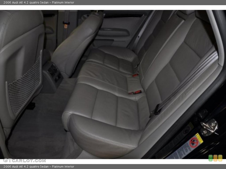 Platinum Interior Photo for the 2006 Audi A6 4.2 quattro Sedan #38091363