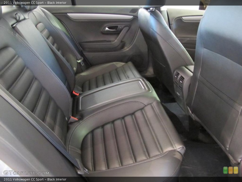Black Interior Photo for the 2011 Volkswagen CC Sport #38091739