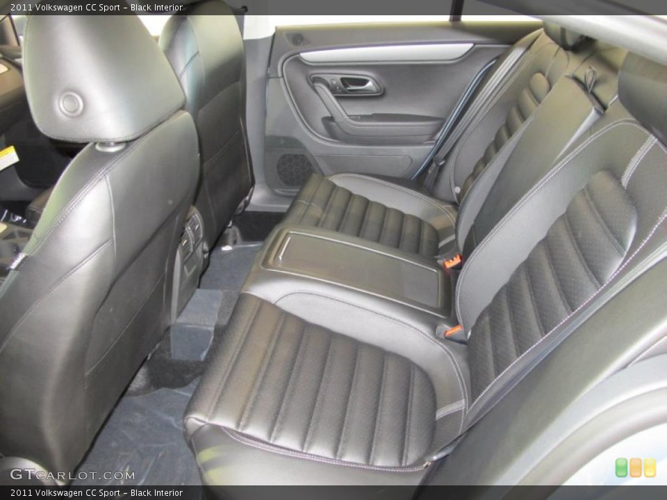 Black Interior Photo for the 2011 Volkswagen CC Sport #38091787