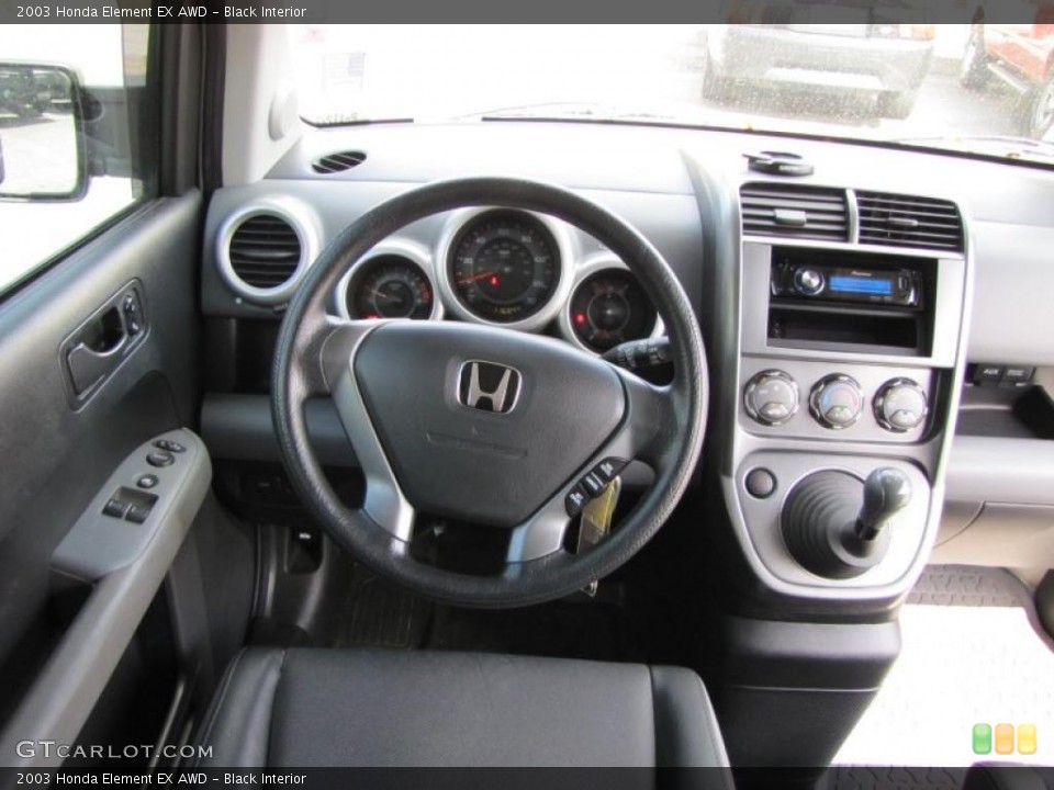 Black Interior Dashboard for the 2003 Honda Element EX AWD #38093677