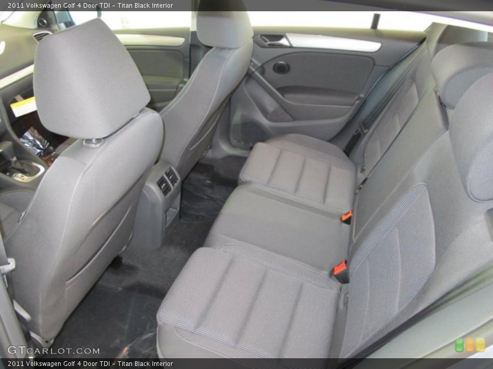 Titan Black Interior Photo for the 2011 Volkswagen Golf 4 Door TDI #38093883