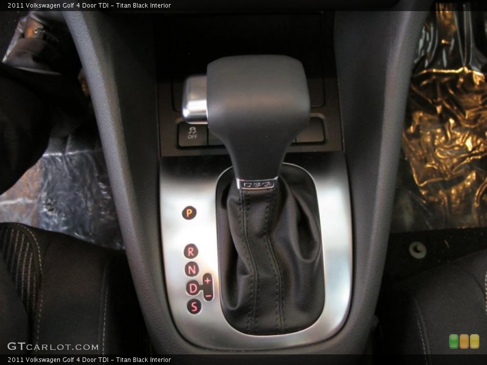 Titan Black Interior Transmission for the 2011 Volkswagen Golf 4 Door TDI #38094023