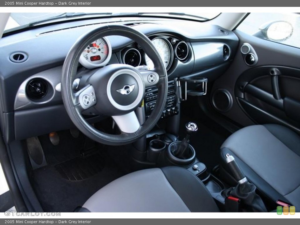 Dark Grey 2005 Mini Cooper Interiors