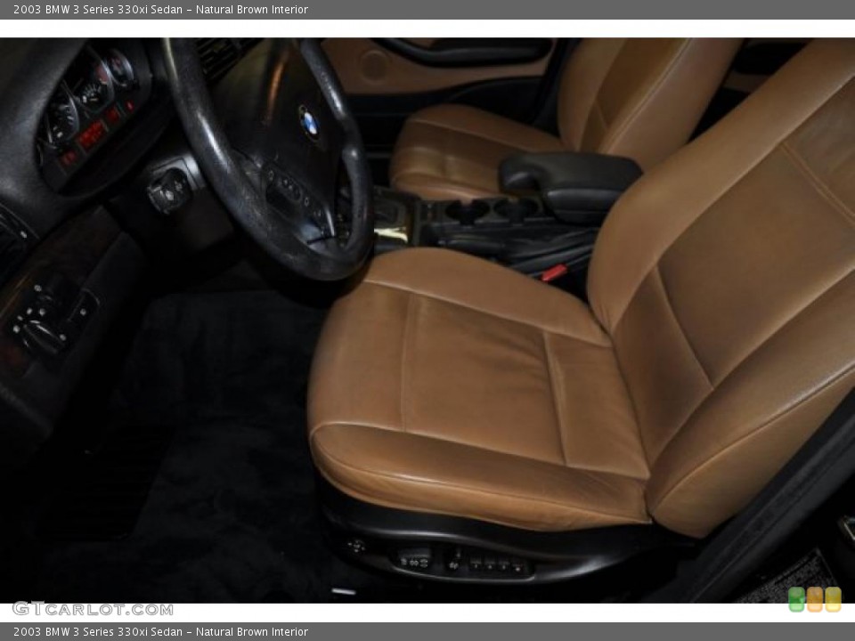 Natural Brown Interior Photo for the 2003 BMW 3 Series 330xi Sedan #38094999