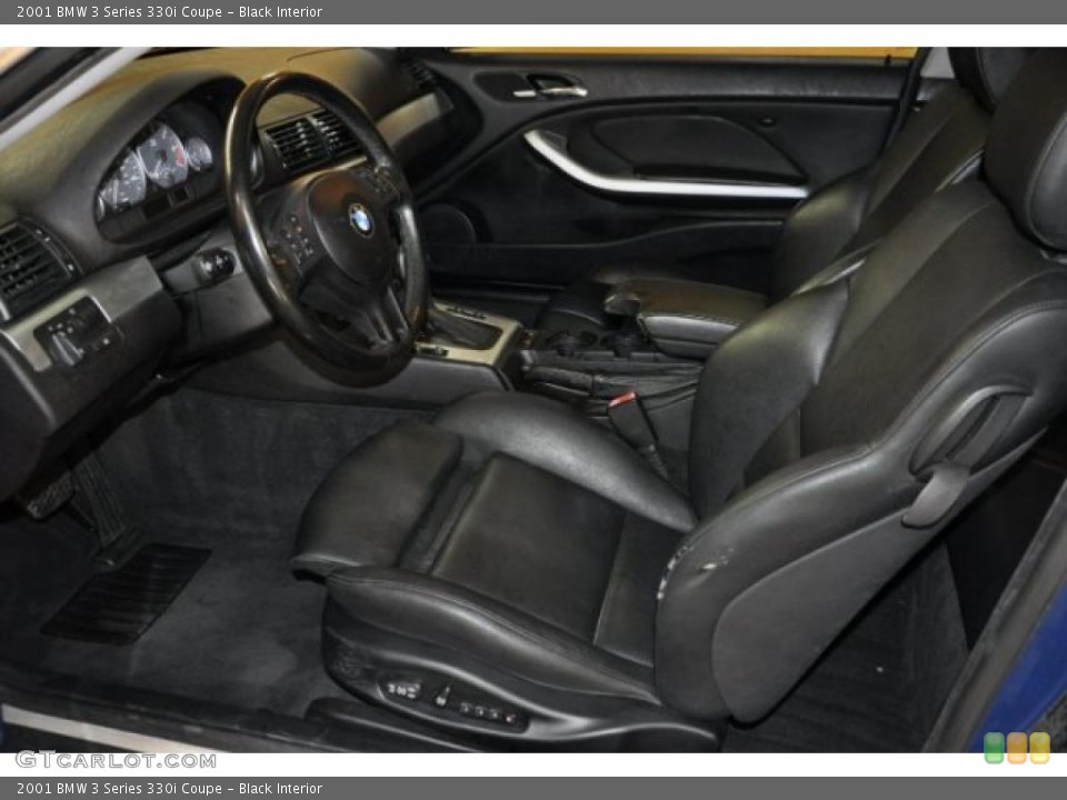 Black Interior Photo for the 2001 BMW 3 Series 330i Coupe #38095303