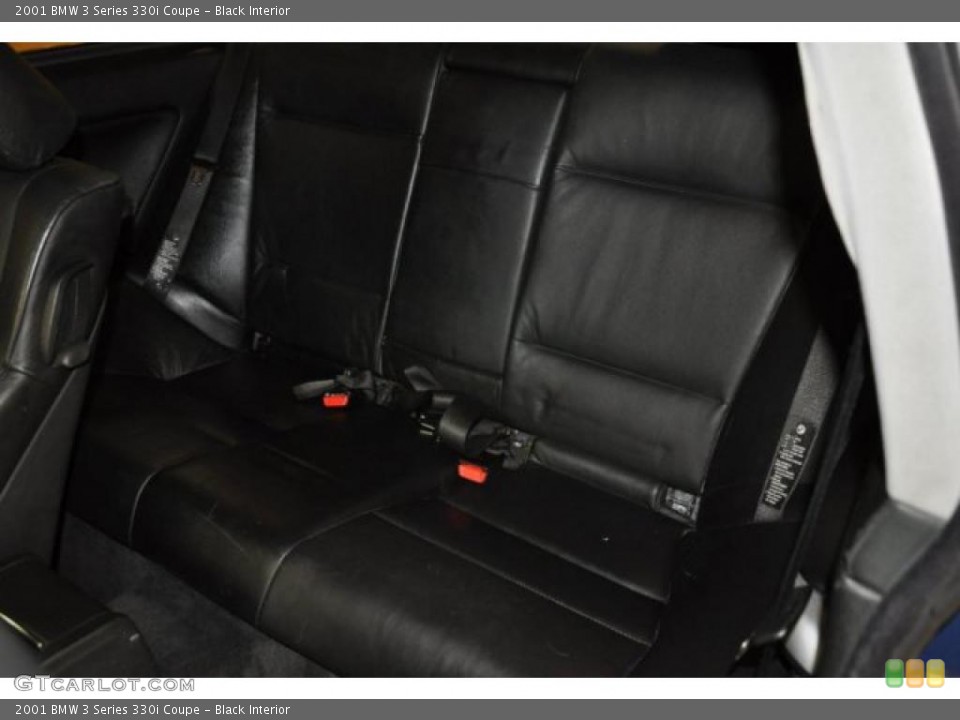Black Interior Photo for the 2001 BMW 3 Series 330i Coupe #38095315