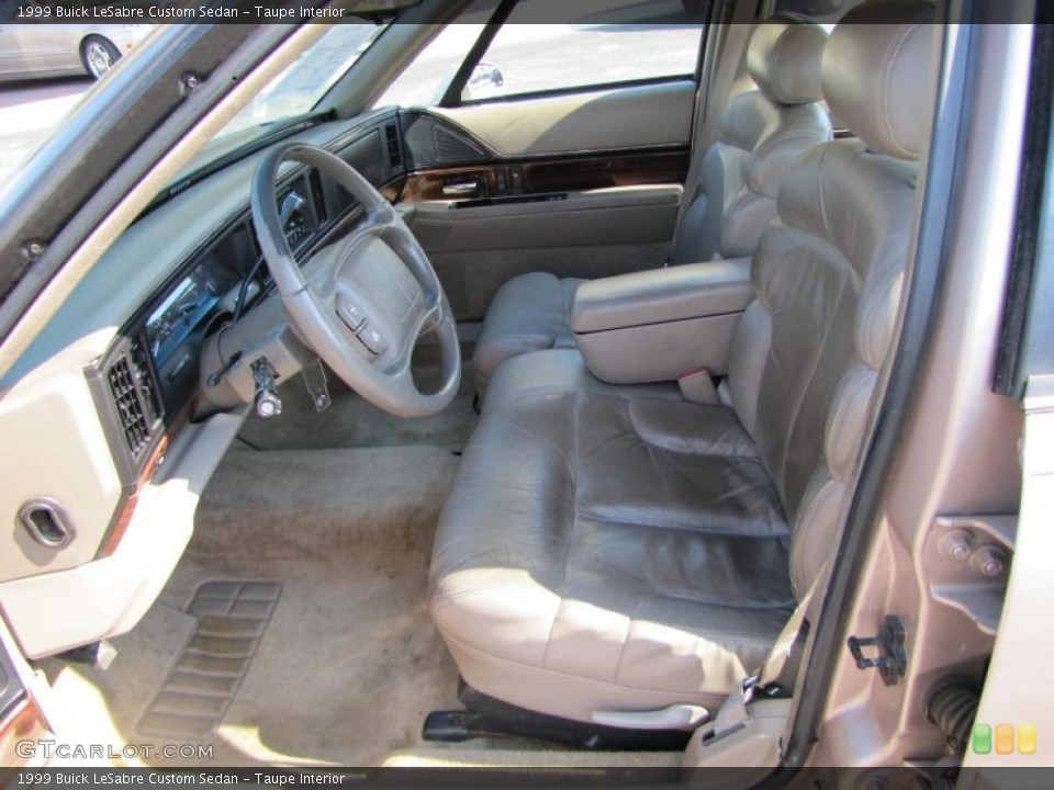 Taupe Interior Photo for the 1999 Buick LeSabre Custom Sedan #38098931