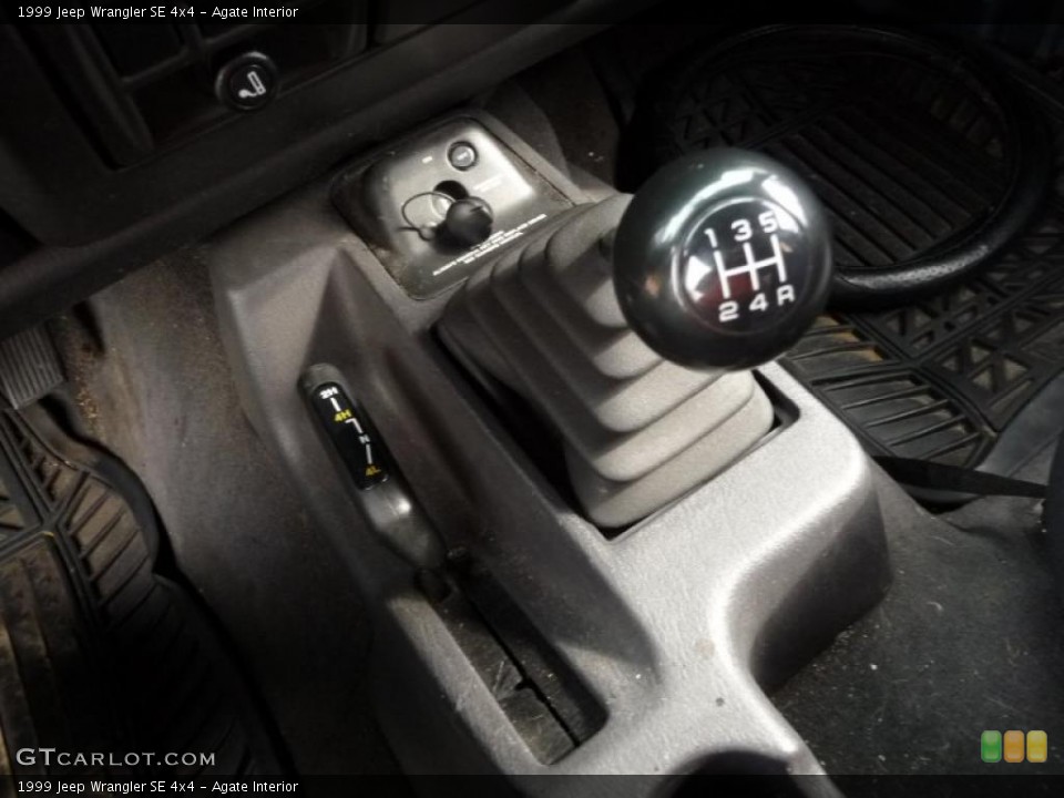 Agate Interior Transmission for the 1999 Jeep Wrangler SE 4x4 #38099011