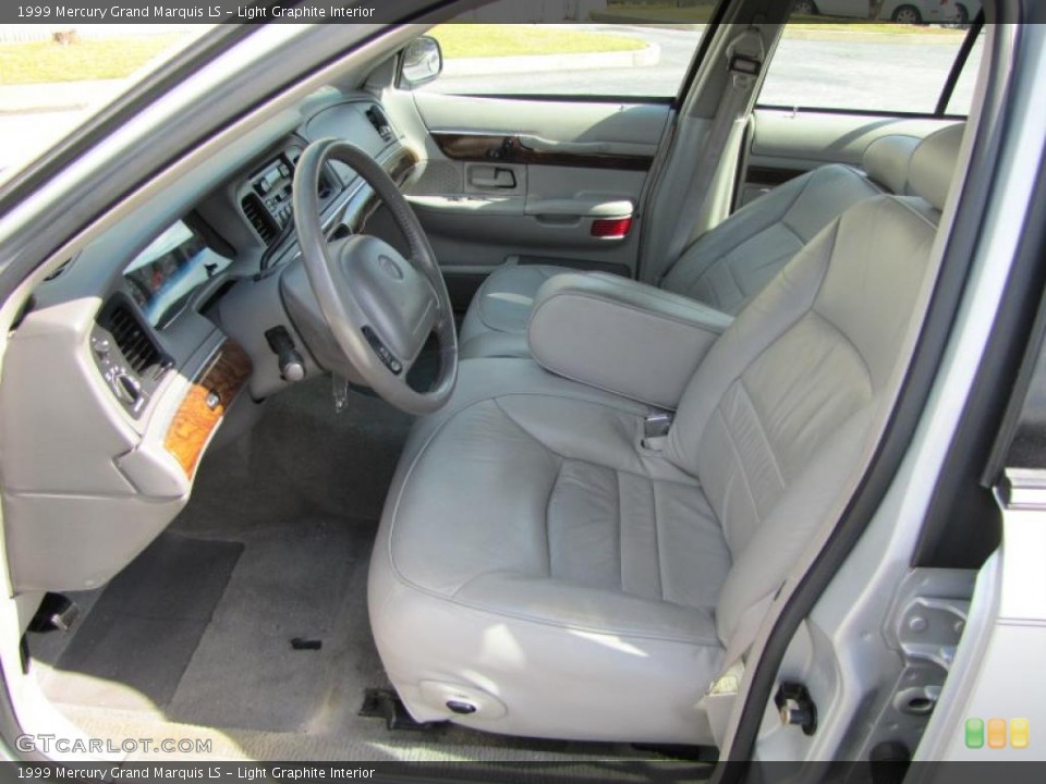 Light Graphite Interior Photo for the 1999 Mercury Grand Marquis LS #38100119