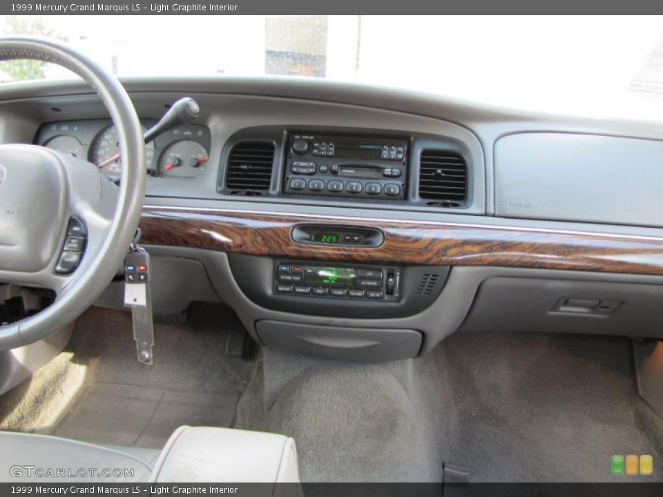 Light Graphite Interior Dashboard for the 1999 Mercury Grand Marquis LS #38100175