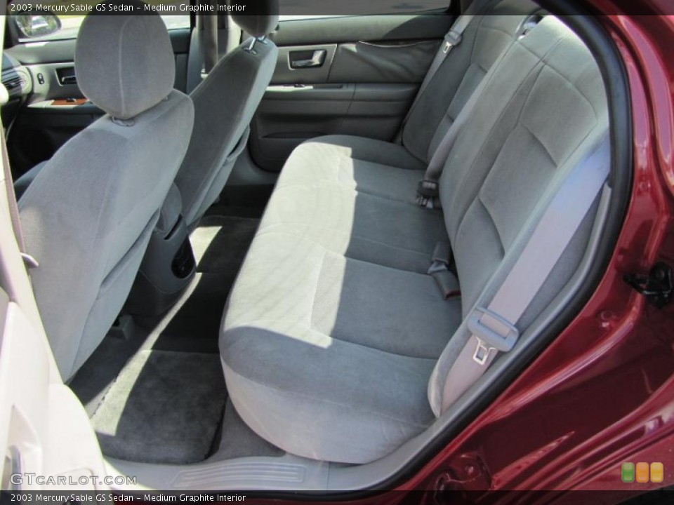 Medium Graphite Interior Photo for the 2003 Mercury Sable GS Sedan #38100583