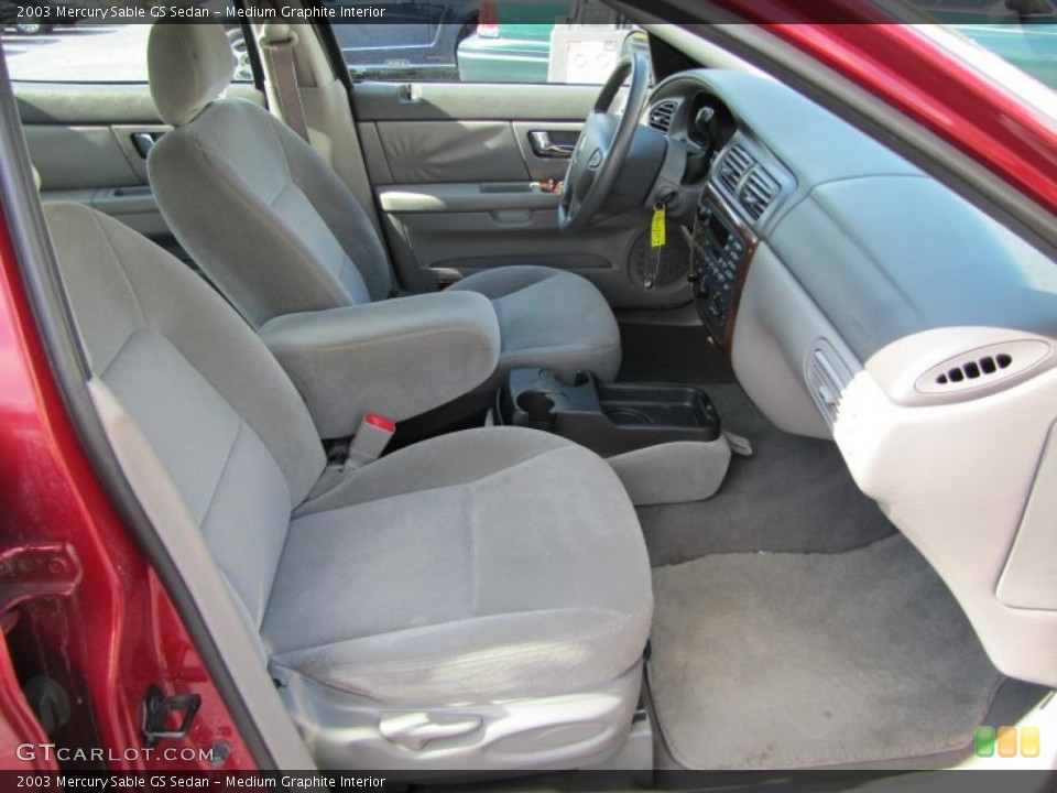 Medium Graphite Interior Photo for the 2003 Mercury Sable GS Sedan #38100599
