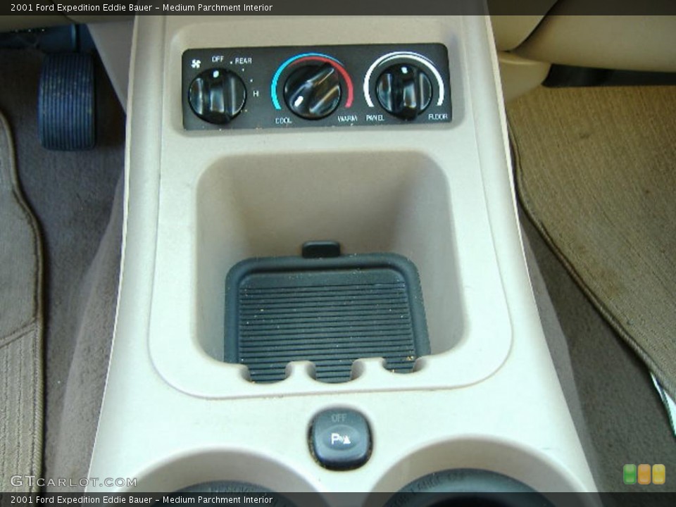 Medium Parchment Interior Controls for the 2001 Ford Expedition Eddie Bauer #38101951