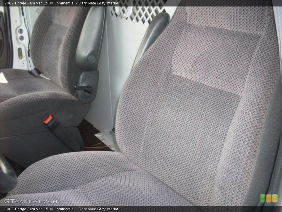 Dark Slate Gray Interior Photo for the 2002 Dodge Ram Van 1500 Commercial #38102027