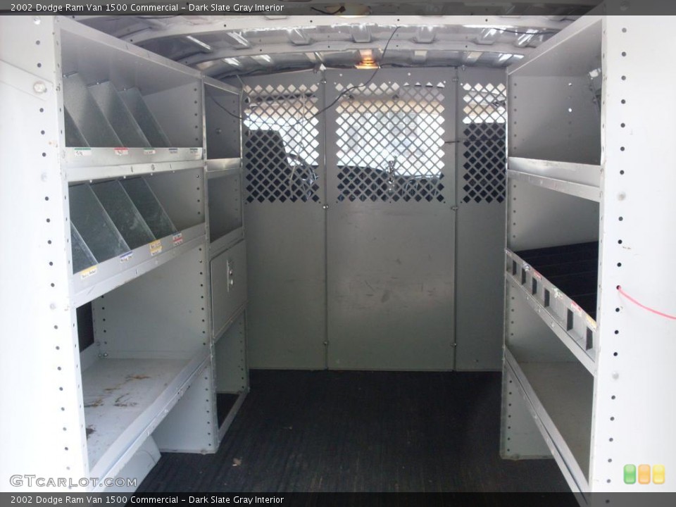 Dark Slate Gray Interior Trunk for the 2002 Dodge Ram Van 1500 Commercial #38102051