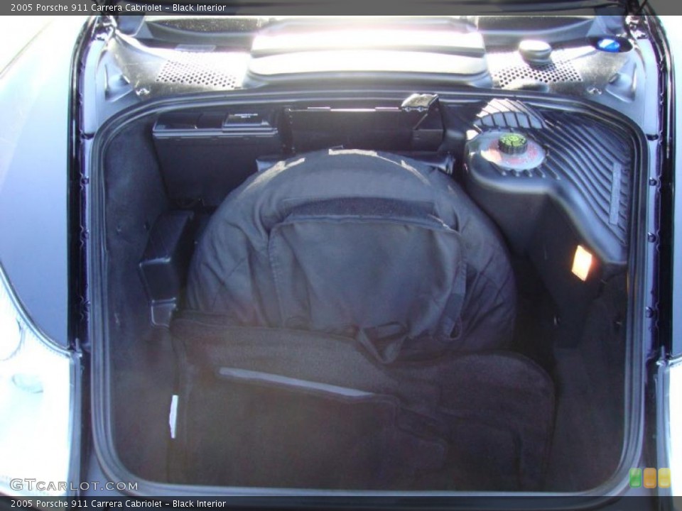 Black Interior Trunk for the 2005 Porsche 911 Carrera Cabriolet #38102507