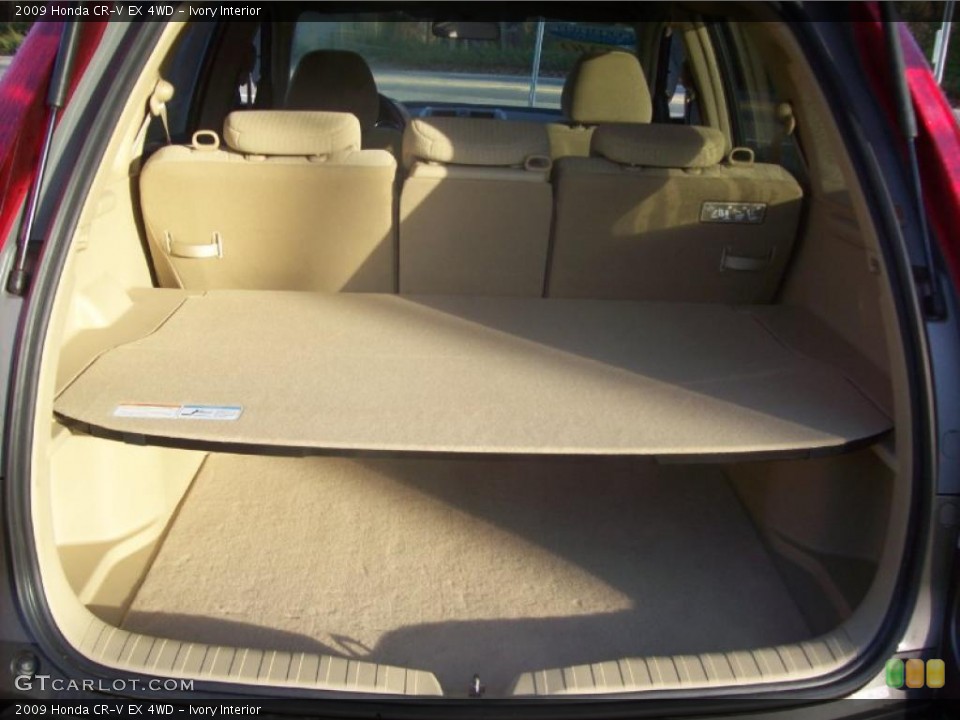Ivory Interior Trunk for the 2009 Honda CR-V EX 4WD #38102515
