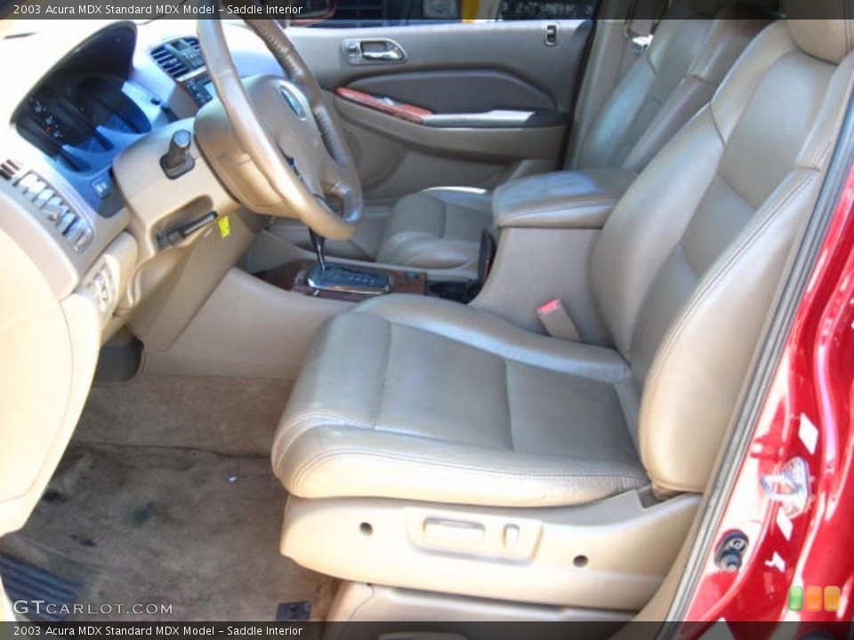 Saddle Interior Photo for the 2003 Acura MDX  #38103807