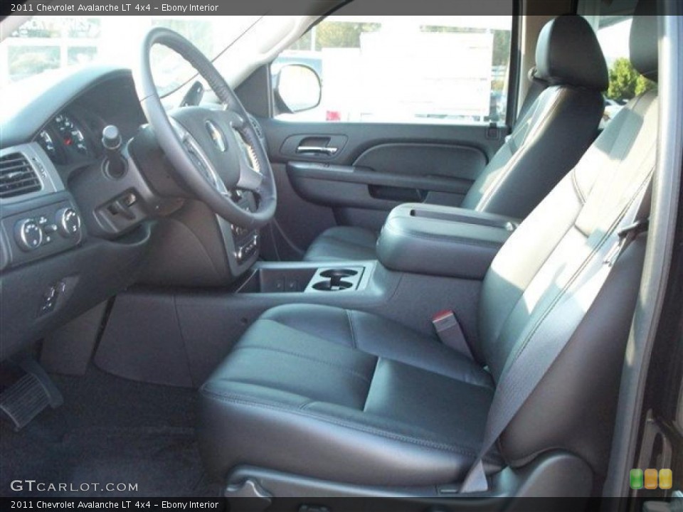 Ebony Interior Photo for the 2011 Chevrolet Avalanche LT 4x4 #38104783