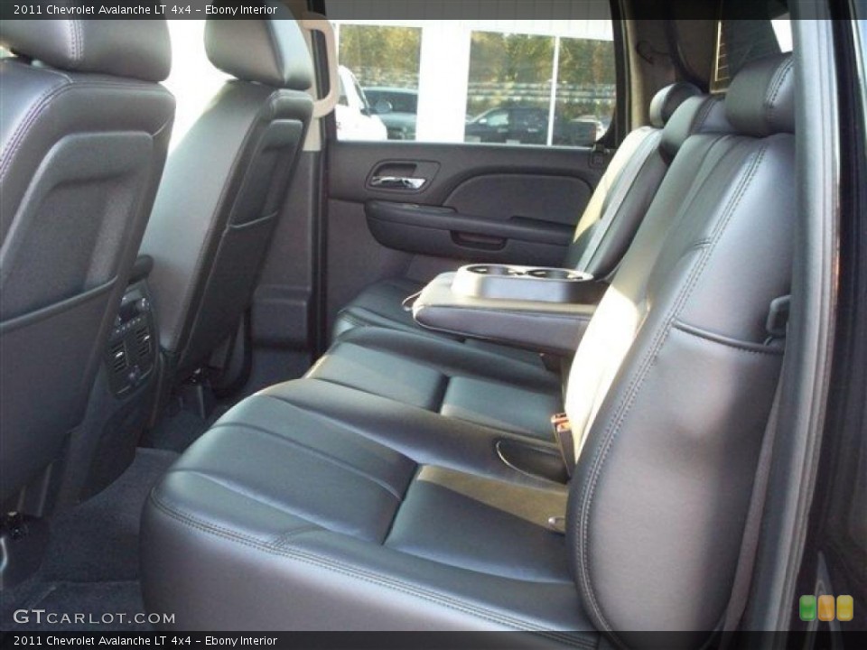 Ebony Interior Photo for the 2011 Chevrolet Avalanche LT 4x4 #38104811
