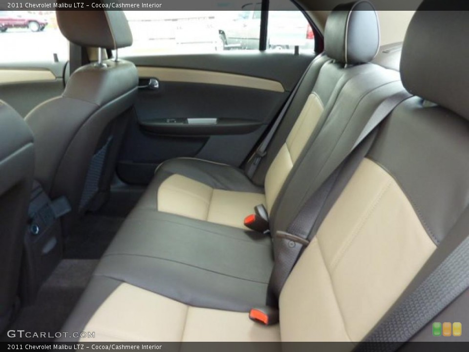 Cocoa/Cashmere Interior Photo for the 2011 Chevrolet Malibu LTZ #38105279