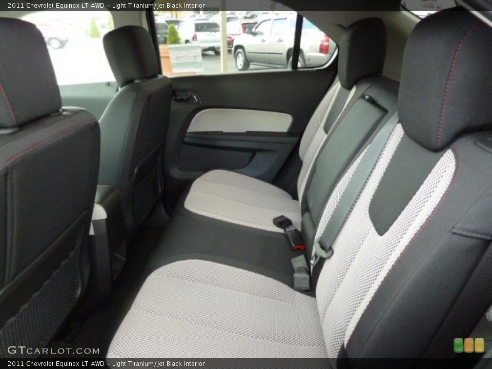 Light Titanium/Jet Black Interior Photo for the 2011 Chevrolet Equinox LT AWD #38105571