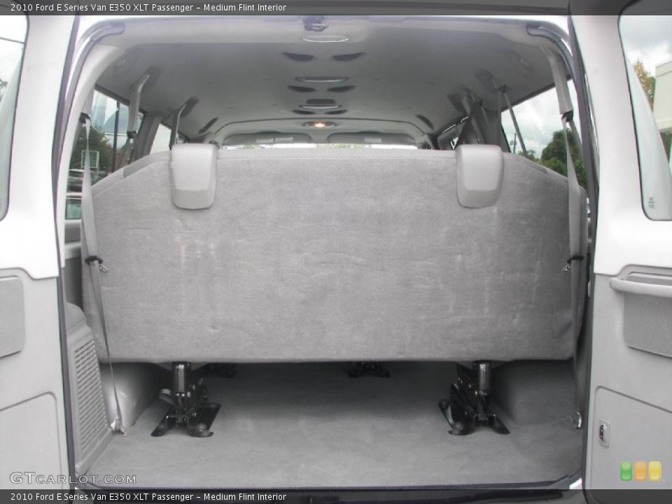 Medium Flint Interior Photo for the 2010 Ford E Series Van E350 XLT Passenger #38106083