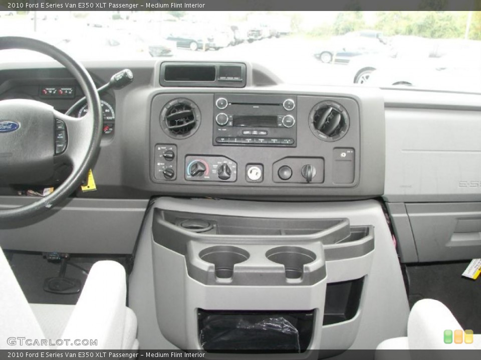 Medium Flint Interior Controls for the 2010 Ford E Series Van E350 XLT Passenger #38106199