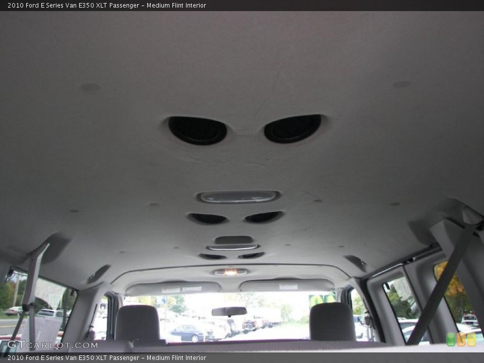 Medium Flint Interior Photo for the 2010 Ford E Series Van E350 XLT Passenger #38106215