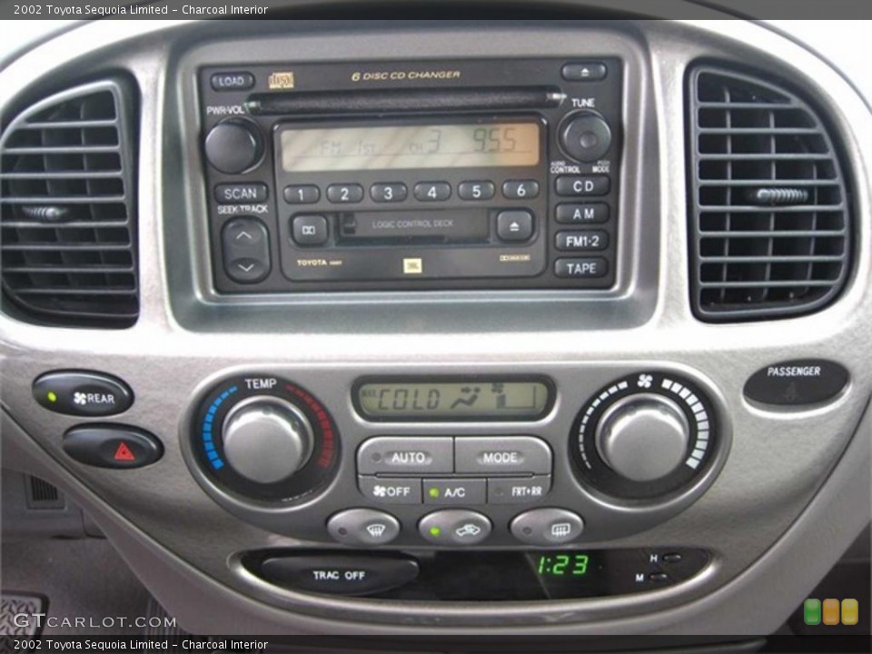 Charcoal Interior Controls for the 2002 Toyota Sequoia Limited #38106531