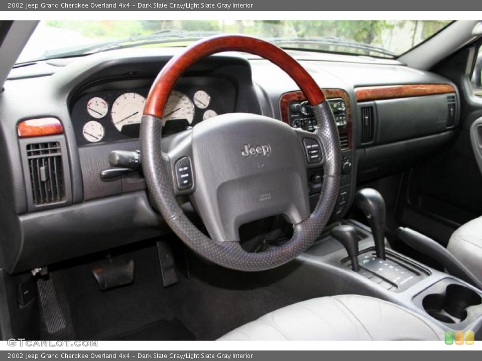 Dark Slate Gray/Light Slate Gray Interior Photo for the 2002 Jeep Grand Cherokee Overland 4x4 #38108651