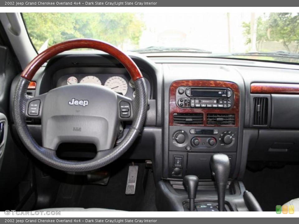 Dark Slate Gray/Light Slate Gray Interior Photo for the 2002 Jeep Grand Cherokee Overland 4x4 #38108707