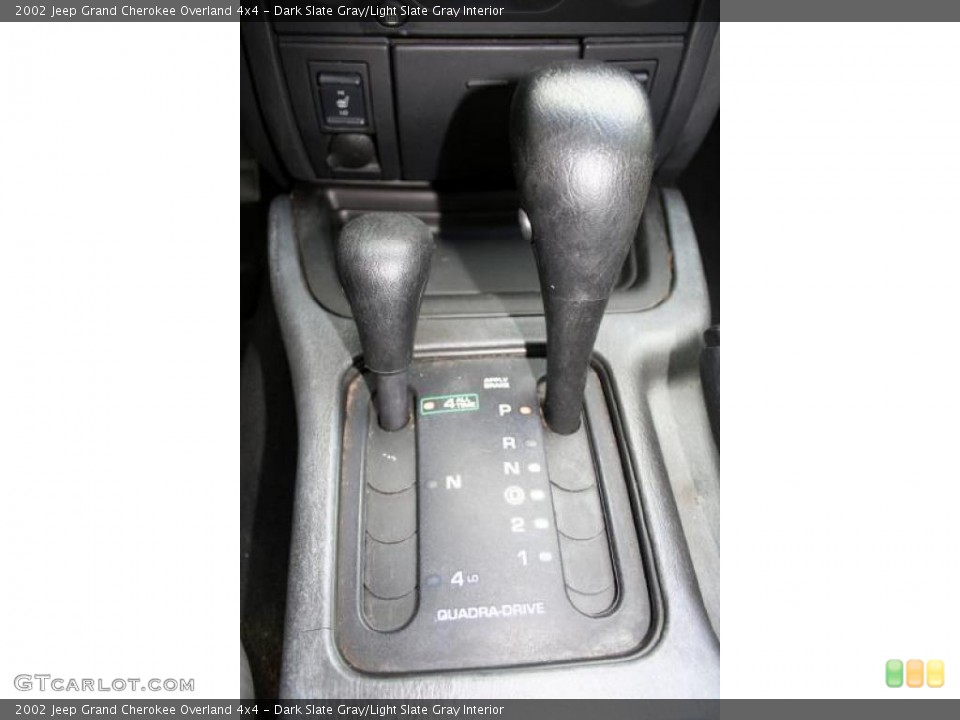 Dark Slate Gray/Light Slate Gray Interior Transmission for the 2002 Jeep Grand Cherokee Overland 4x4 #38109047