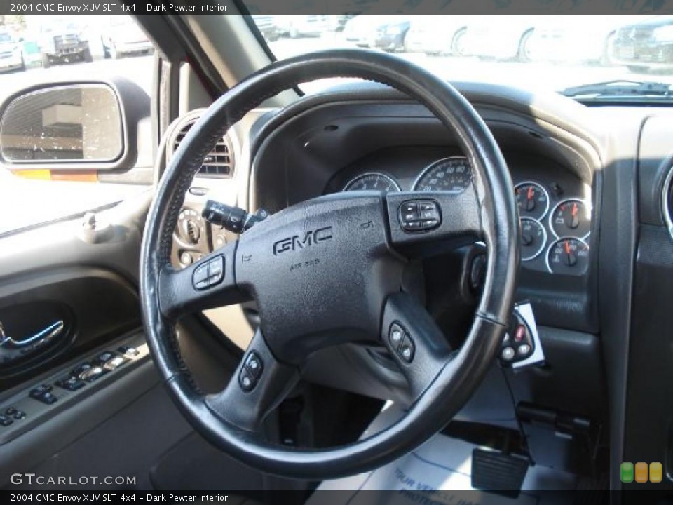 Dark Pewter Interior Steering Wheel for the 2004 GMC Envoy XUV SLT 4x4 #38109847