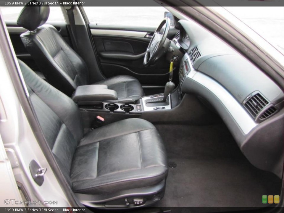 Black Interior Photo for the 1999 BMW 3 Series 328i Sedan #38110019