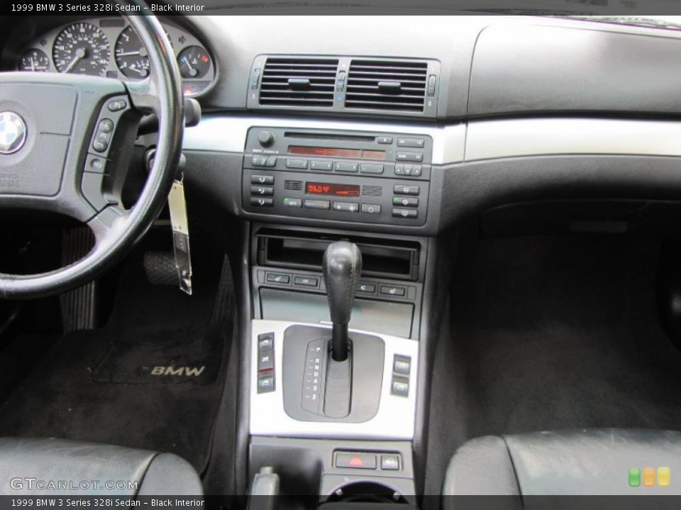 Black Interior Dashboard for the 1999 BMW 3 Series 328i Sedan #38110035