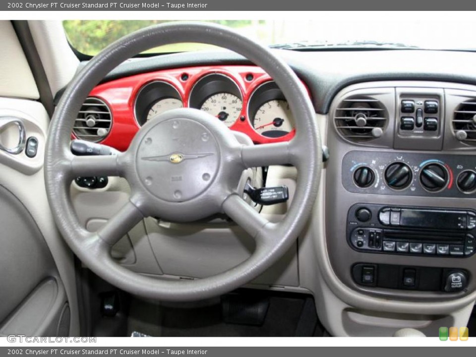Taupe Interior Steering Wheel for the 2002 Chrysler PT Cruiser  #38110379