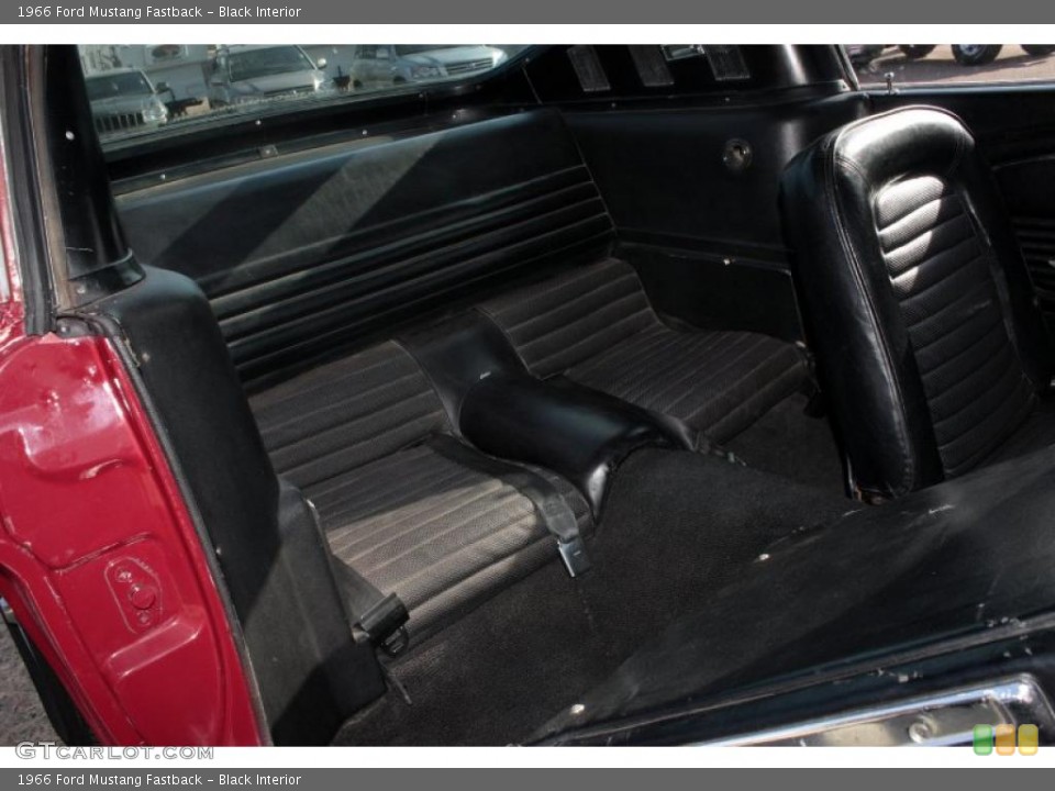 Black Interior Photo for the 1966 Ford Mustang Fastback #38111431